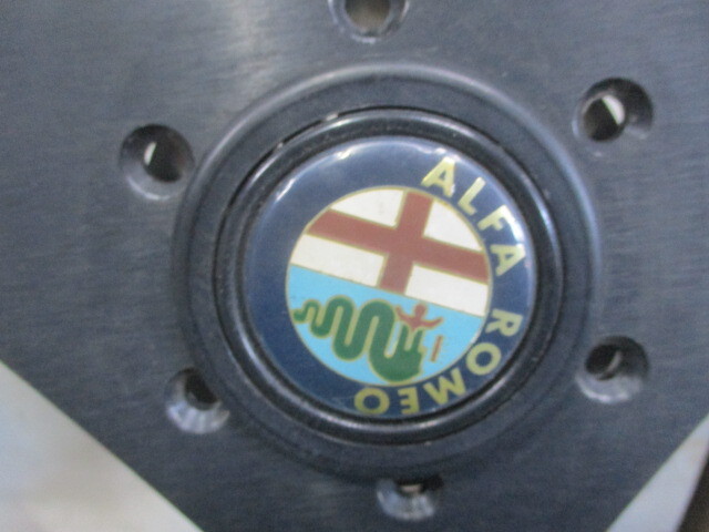 アルファロメオ75 T.SPARK E-162B40 ステアリングハンドル momo_画像3
