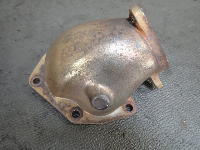 CN9A ランサー GSR エボⅣ 4G63　タービンアウトレットパイプ　アンリミテッドワークス？　CP9A/エボ4.5.6　　