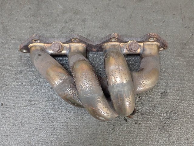 CN9A ランサー GSR エボⅣ 4G63　社外エキゾーストマニホールド　アンリミテッドワークス？　CP9A/エボ4.5.6　