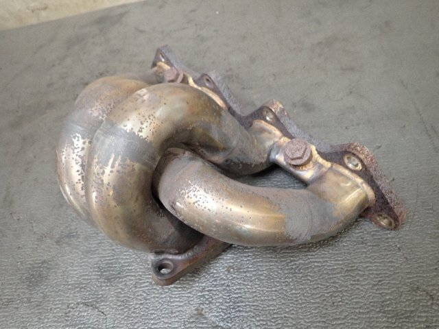 CN9A ランサー GSR エボⅣ 4G63　社外エキゾーストマニホールド　アンリミテッドワークス？　CP9A/エボ4.5.6　