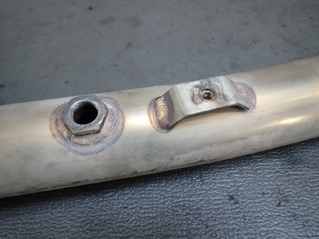 CN9A ランサー GSR エボⅣにて使用 4G63　社外フロントパイプ　溶接加工有　　