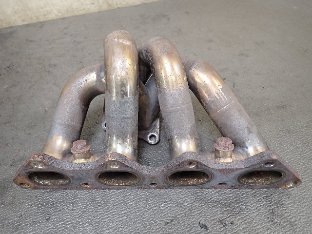 CN9A ランサー GSR エボⅣ 4G63　社外エキゾーストマニホールド　アンリミテッドワークス？　CP9A/エボ4.5.6　