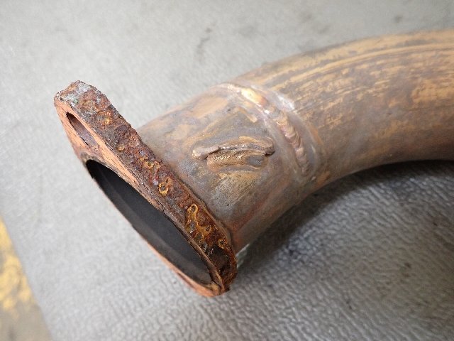 CN9A ランサー GSR エボⅣにて使用 4G63　社外フロントパイプ　溶接加工有　　