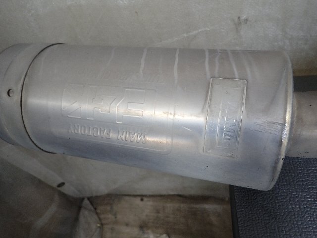 CN9A ランサー GSR エボⅣにて使用 4G63　FUJISTUBOフジツボ　RM-01S　チタンマフラー　CT9A/エボ9用？　CP9A/エボ4.5.6　　