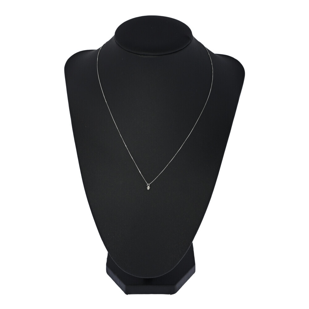 0.05ct/1P・ダイヤモンドネックレス・ペンダント/K10WG/416-0.5g/ホワイトゴールド 翌日配送可■589721_画像10