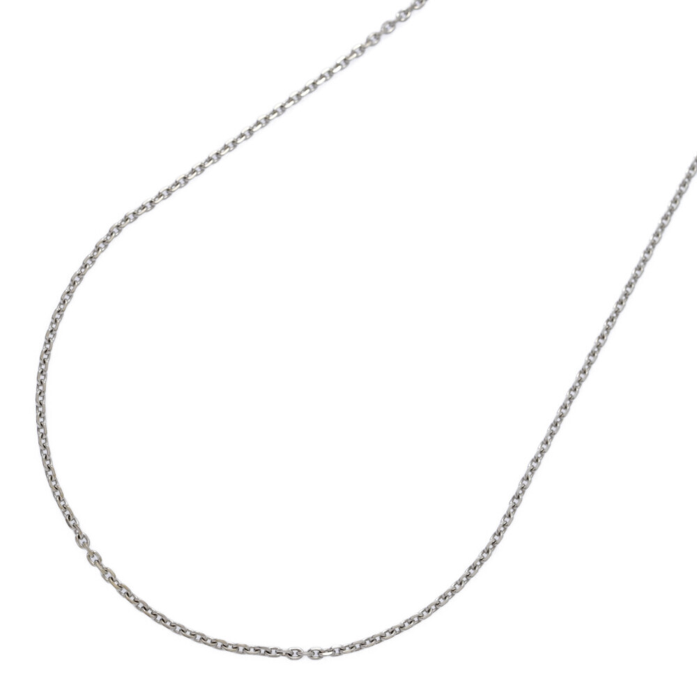 Van Cleef ＆ Arpels ヴァンクリーフアンドアーペル チェーンネックレス・ペンダント/K18WG-4.8g/ホワイトゴールド/翌日配送可■591099_画像1