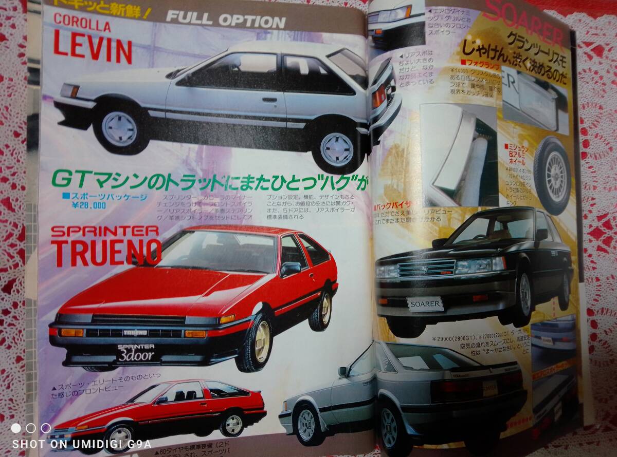 ホリデーオート 1984年3月26日号☆表紙・岩崎宏美/純正エアロパーツ・オプション/麻倉未稀/川田あつ子/ホリデーギャル/街道レーサー_画像3