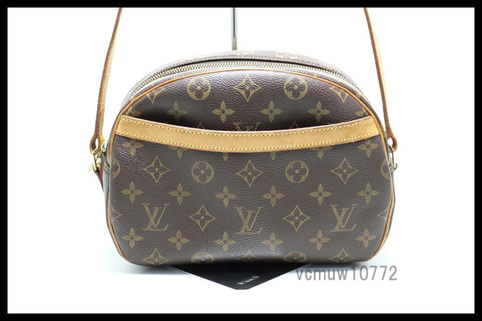 希少美中古■LOUIS VUITTON モノグラム ブロワ レザー ショルダーバッグ ルイヴィトン■0904rh83-1D_画像1