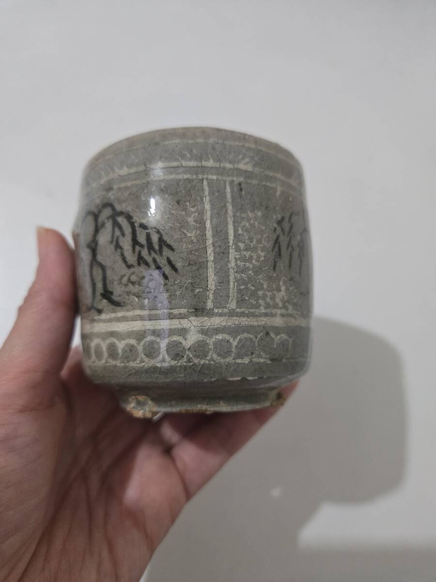  高麗磁 古高麗 李朝 高麗青磁碗 韓國美術(shù) 茶碗