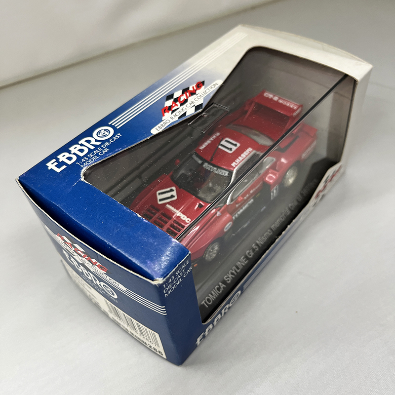 未開封 エブロ 1/43 トミカ スカイライン シルエット ニスモ メモリアル レッド ブラック #11