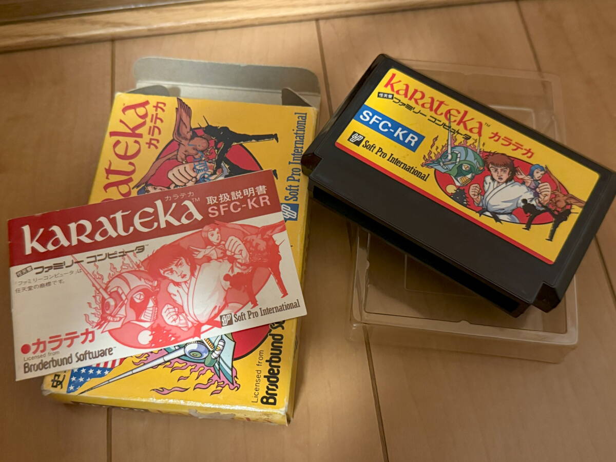 FC　カラテカ　箱説付き_画像3