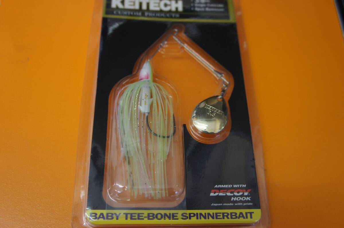ケイテック Baby TEE-BONE Spinnerbait ベビーティーボーン 3/8oz カラー スポットリムーバー_画像1