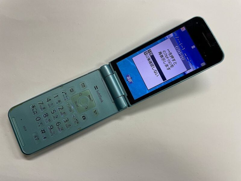 AJ404 softbank 301P ミント