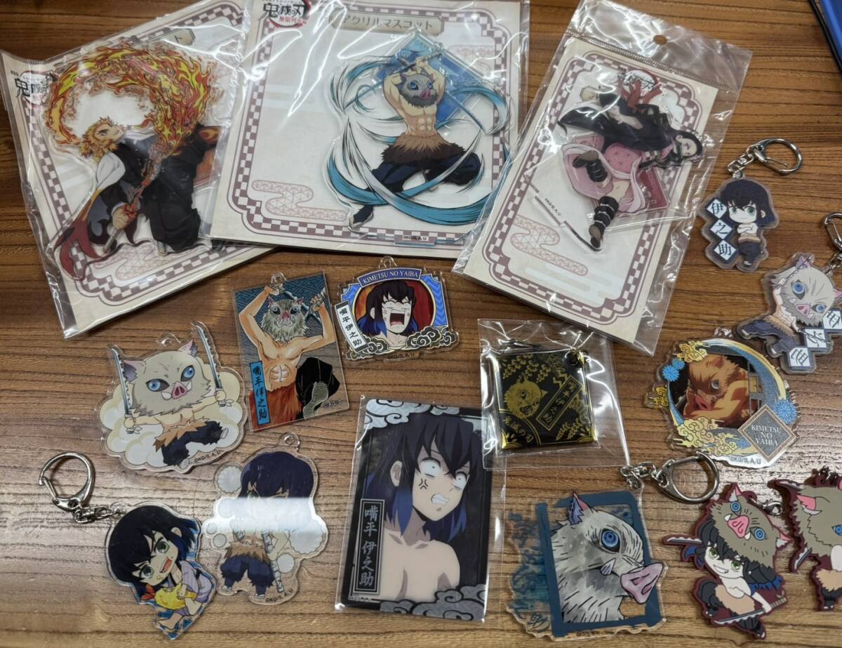 16点まとめ売り 鬼滅の刃 無限列車編 アクリルスタンド キーホルダー ZM5328_画像1