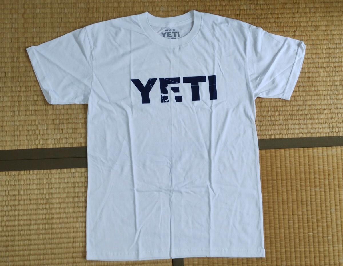 未使用品 YETI イエティ Tシャツ サイズM 白