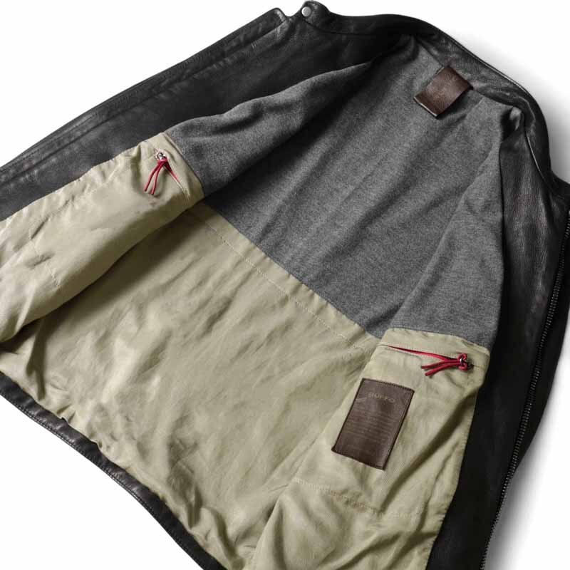 RUFFO(ルッフォ) / ラムナッパレザーシングルライダースジャケット(JAMES) [rfo2520101-44]_画像4