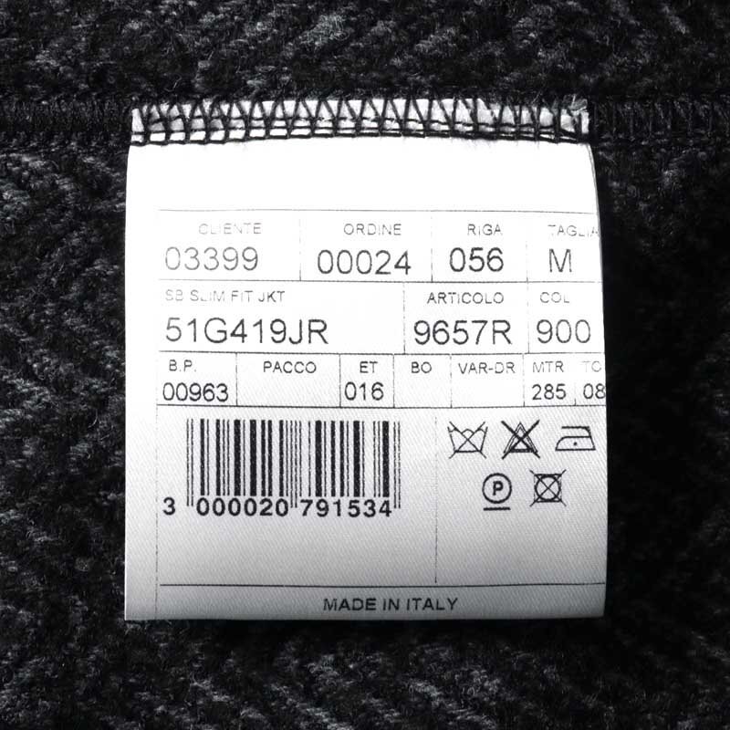 T-JACKET(ティージャケット) / ウールナイロンコットンツイード調ヘリンボーンジャージー2Bアンコンジャケット(51G419JR) [tjk2510512-M]_画像8