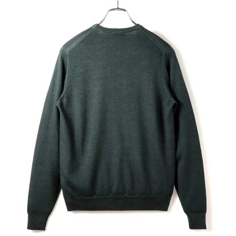 Drumohr(ドルモア) / ガーメントダイウールハイゲージクルーネックニット(D2M103A) [drm2520026-46]_画像2