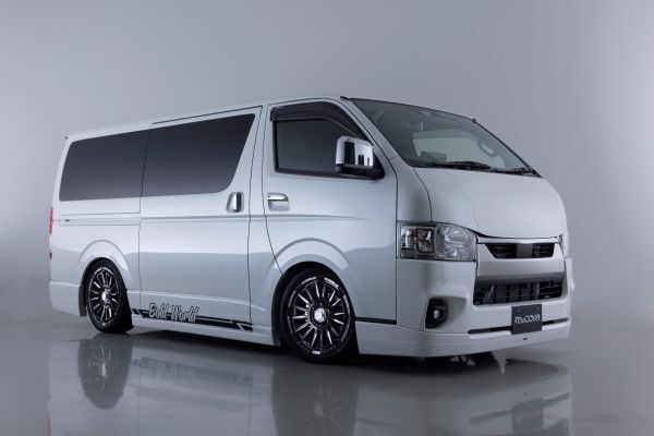 ブロンズ WEDS マッコイズ RV-5 7.0J 18in IS38 パラダ PA03 225/50R18 107/105H 200系 ハイエース レジアスエース_画像3