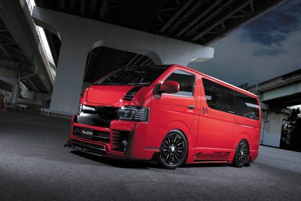 ブロンズ WEDS マッコイズ RV-5 7.0J 18in IS38 パラダ PA03 225/50R18 107/105H 200系 ハイエース レジアスエース_画像4