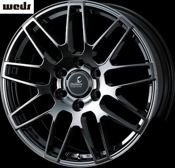 ホイールのみ4本 新品 LEXUS レクサス LX GX TOYOTA ランクル300 GR 専用設計 純正ナット対応 ウェッズ デルモア メッキ調 SBC_画像1