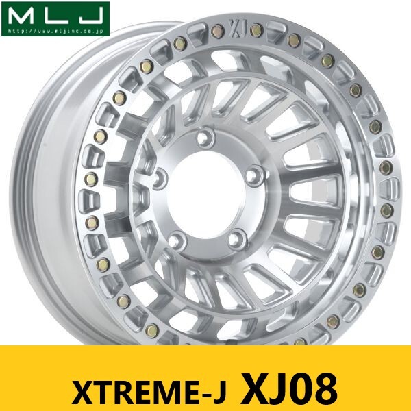 新作 オフ系 グロスマシンド MLJ XTREME-J XJ08 6.0J 16in IS-5 新品4本 スズキ ジムニー ノマド JC74 シエラ JB74_画像1