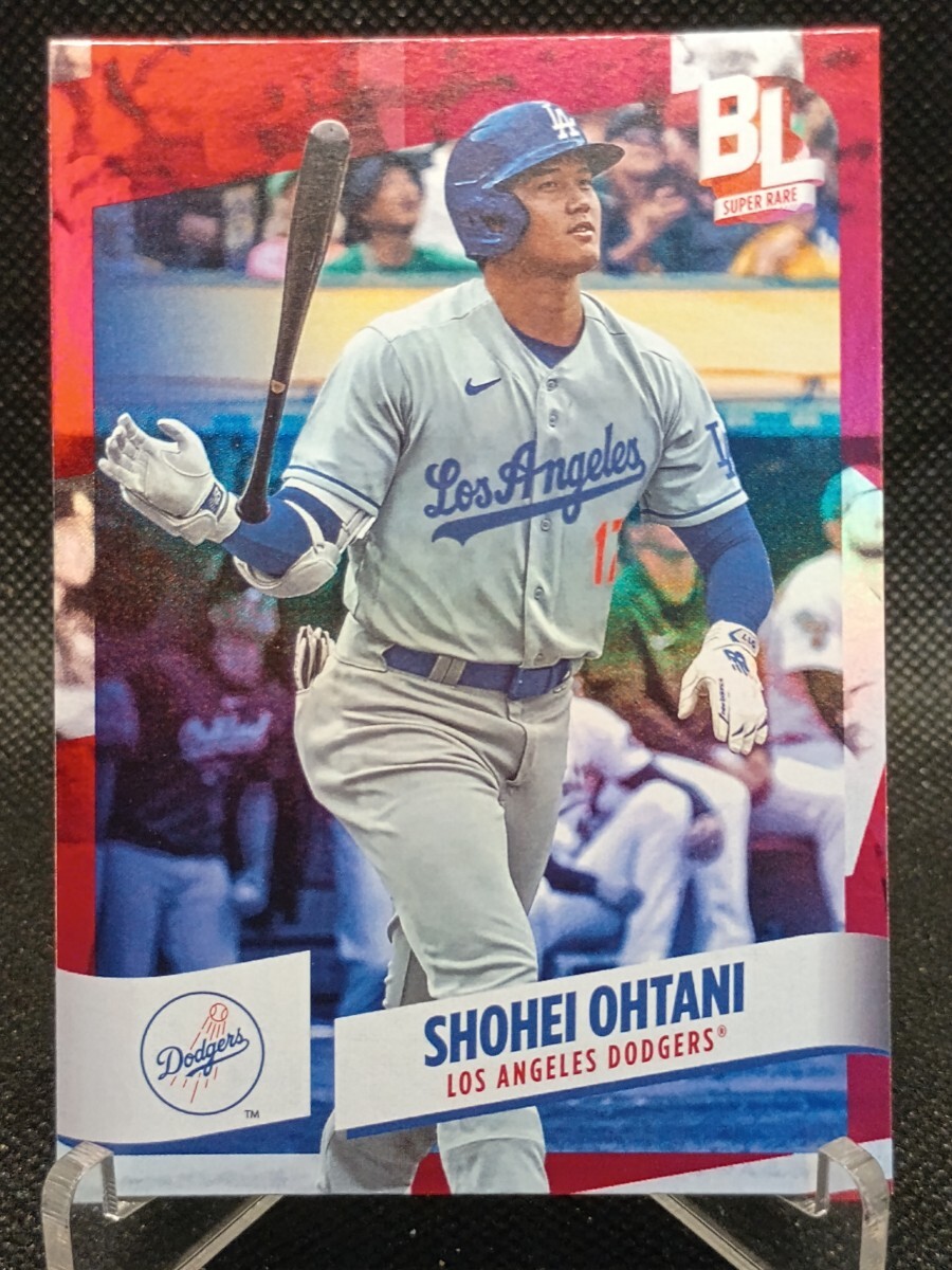 大谷翔平 SP スーパーレア レッド 【2024 TOPPS BIG LEAGUE BASEBALL #297 SUPER RARE RED SHOHEI OHTANI】 ロサンゼルス・ドジャース_画像1