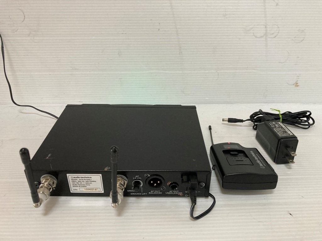 Audio Technica　トランスミッター ATW-T310j ワイヤレスレシーバー ATW-R3100j セット_画像3