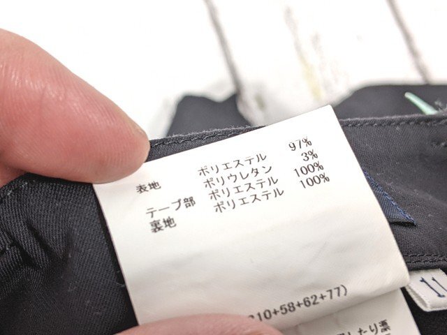 【4yt144】ゴルフウエア レディース使用 Munsingwear マンシングウェア キュロット ブラック サイズ：11◆T2709_画像5