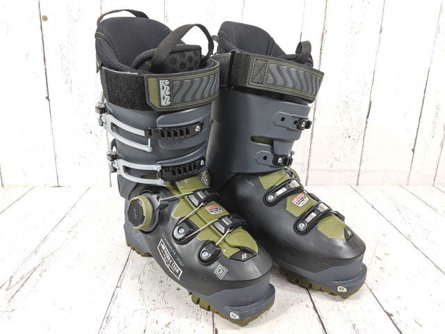 【4yt017】スキーブーツ K2 ケーツー MINDBENDER 110 BOA【24-25】グレー サイズ：25.5㎝ 294㎜◆A83_画像1
