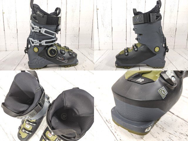 【4yt017】スキーブーツ K2 ケーツー MINDBENDER 110 BOA【24-25】グレー サイズ：25.5㎝ 294㎜◆A83_画像3