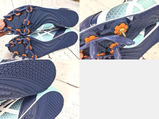 【8yt056】陸上競技用スパイクシューズ asics アシックス EFFORT 13 エフォート 13 1093A167 サイズ:26.5㎝◆o12♪_画像6