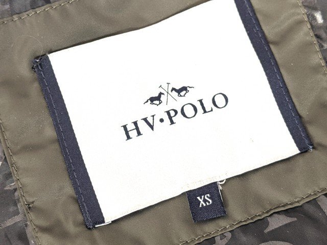 【4yt274】乗馬馬術ウエア レディース使用 HV POLO ポロ ジャケット カーキ サイズ:XS◆L75_画像4