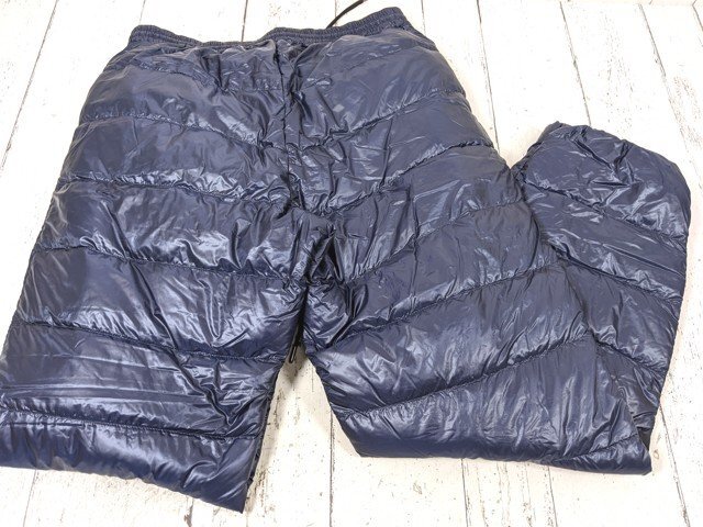 【9yt142】登山 トレッキングウエア NANGA ナンガ ダウンパンツ ネイビー サイズ：L◆T2790?