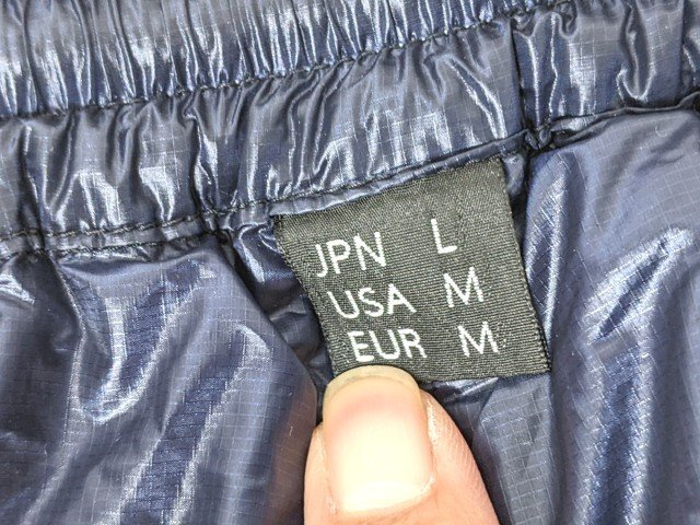 【9yt142】登山 トレッキングウエア NANGA ナンガ ダウンパンツ ネイビー サイズ：L◆T2790?