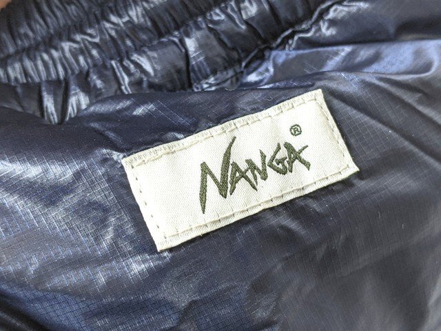 【9yt142】登山 トレッキングウエア NANGA ナンガ ダウンパンツ ネイビー サイズ：L◆T2790?