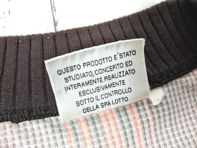 【9yt104】サッカーウエア ACミラン レプリカユニフォーム【1997-98】lotto ロット 赤 サイズ：L◆C32?