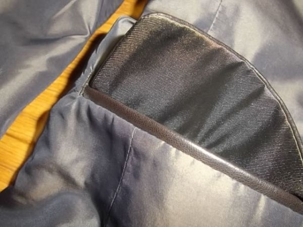$〜リピーター様割引特典有り◎美品◎希少◎部分羊革使用◎テットオム◎中綿入シングルジャケット_画像4
