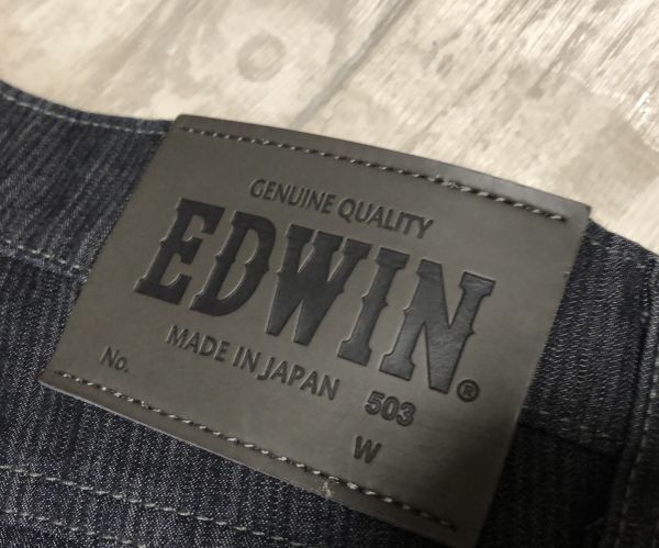 $$〜リピーター様特典割引有り◎美品部類◎日本製〜防寒　裏起毛◎エドウィン EDWIN503◎デニム_画像5