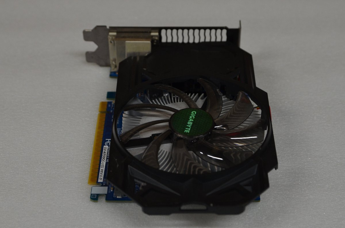 GIGABYTE 　GV-N7500C-1GI 　　GeForce GTX750　グラフィックボード　中古品　?。?304）