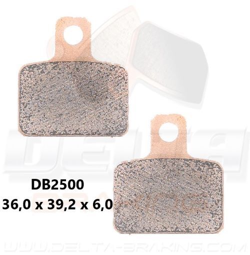(27) DB 2500 ブレーキパッド DELTA（デルタgas -gas50_画像1