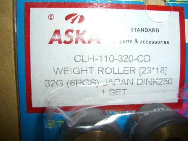 送込新品ウエイトローラーフォルッツアMF08用 32G1セット6個_画像2