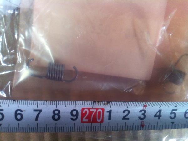 新品送料込ズーマー50クラッチスプリング２個純正_画像2