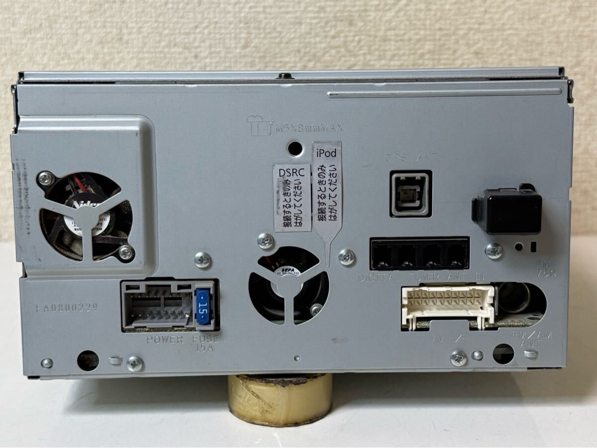 Panasonicパナソニック CN-RA03D カーナビ メモリーナビ Bluetooth フルセグチューナーTV 地図データ 2016年 Serial No. 513969G26_画像9