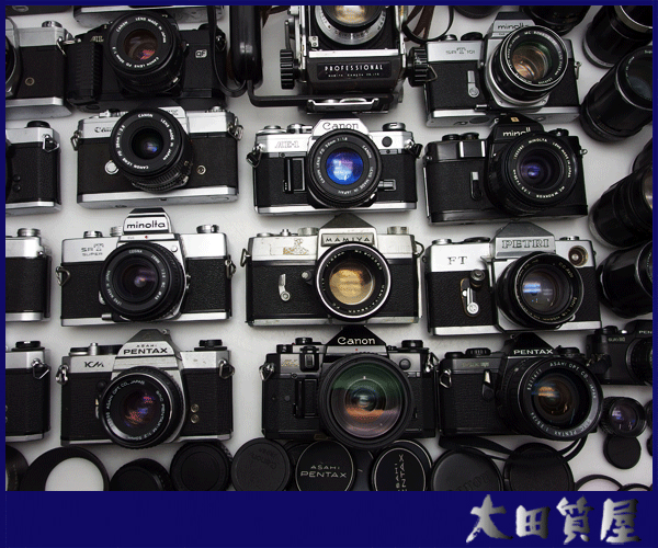 99)【同梱不可】フィルム一眼カメラ/レンズ/大量/まとめ ジャンク /二眼レフ1點/canon A-1 AE-1 mamiya pentax minolta 他 ☆1円～