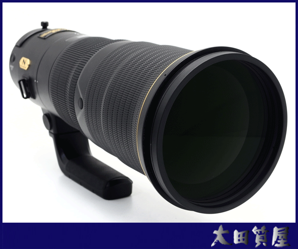 Nikon ニコン AF-S NIKKOR 500mm F4E FL ED VR /レンズフードHK-34 /かぶせ式レンズキャップ / 超望遠レンズ 動作品 中古美品☆1円～