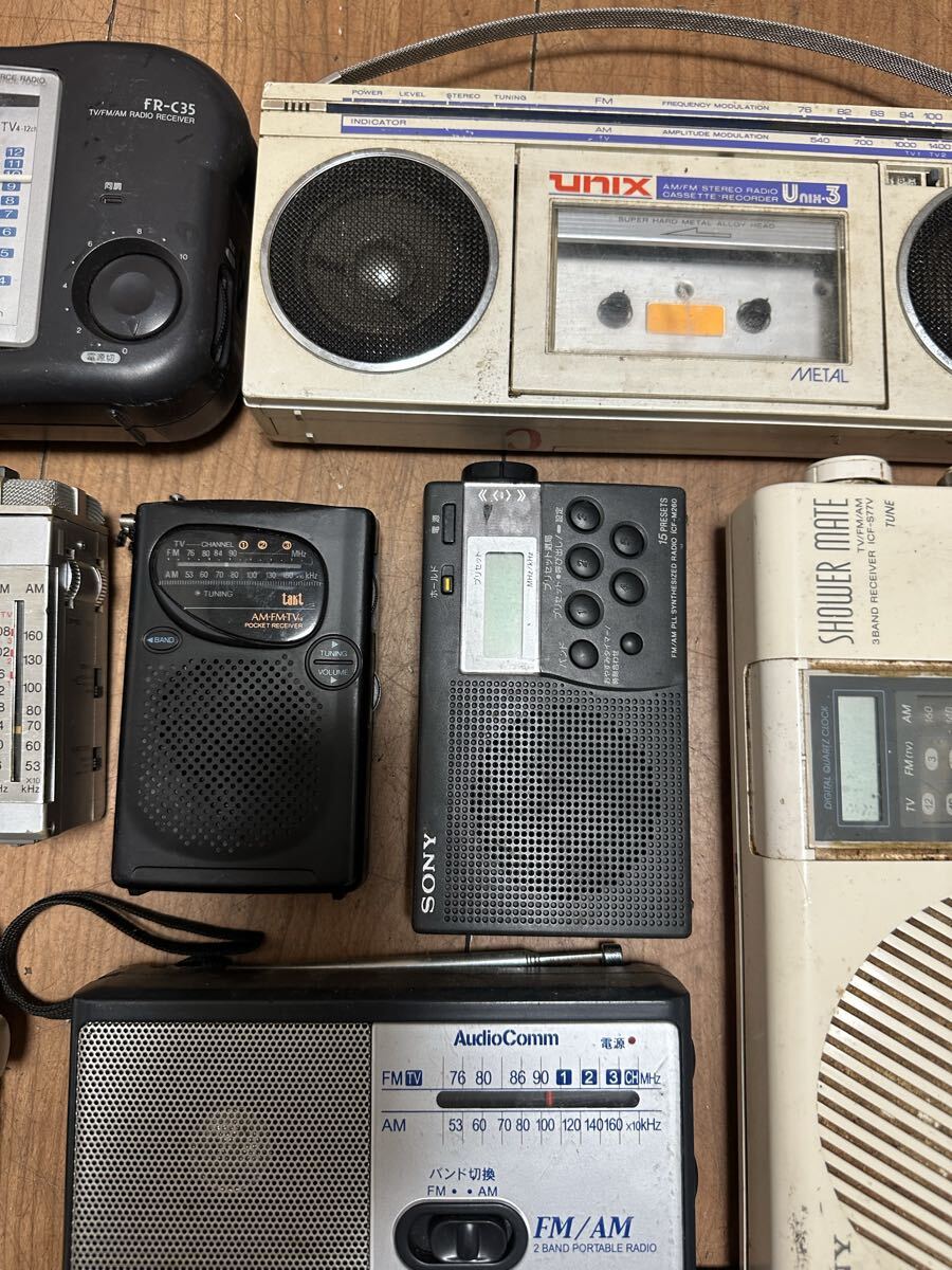 ラジオ SONY Panasonic AIWA12臺まとめて