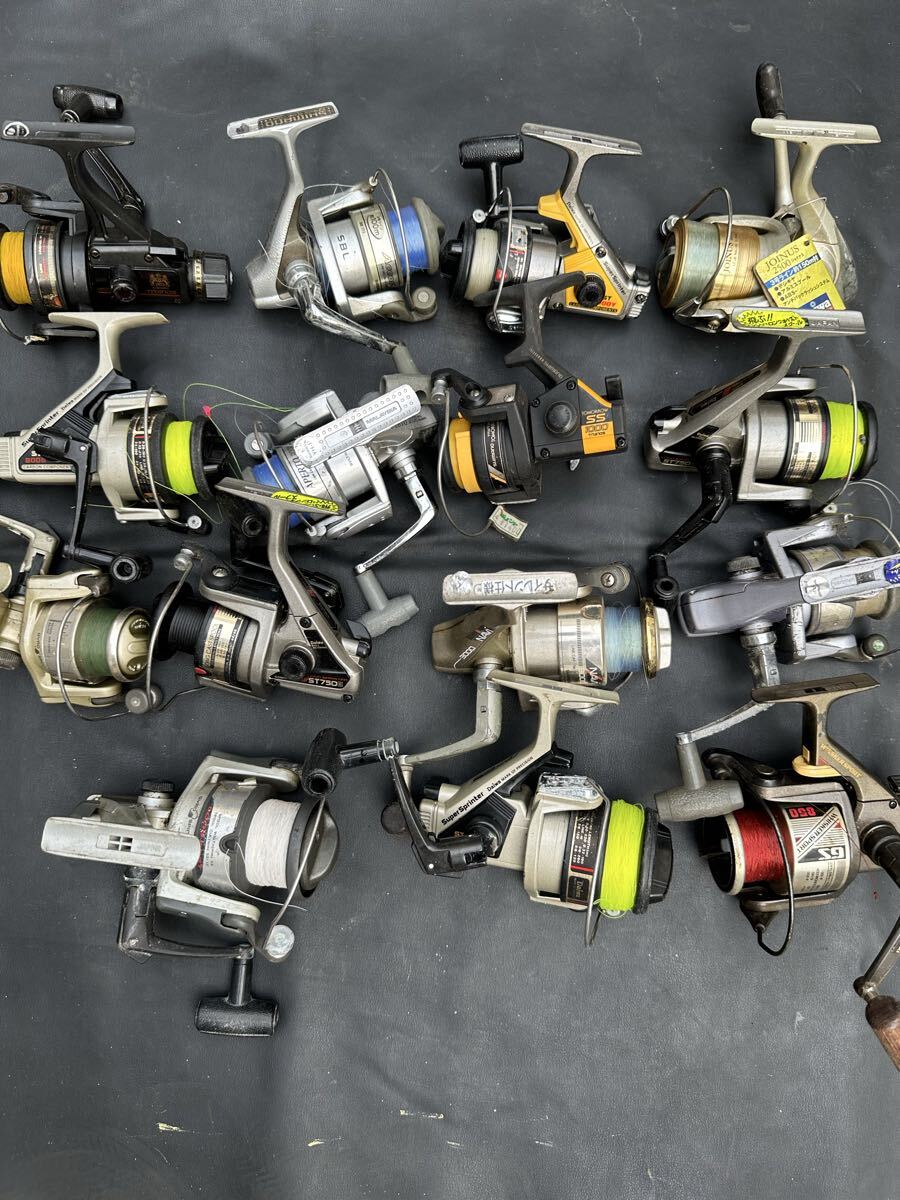 リール SHIMANO Daiwa シマノリール 15個まとめて売る
