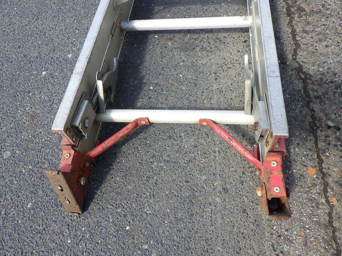 送料着払い 引き取りがオススメ ハセガワ ２連はしご US-30 アップスライダー 脚立 足場 中古品 250915_画像6