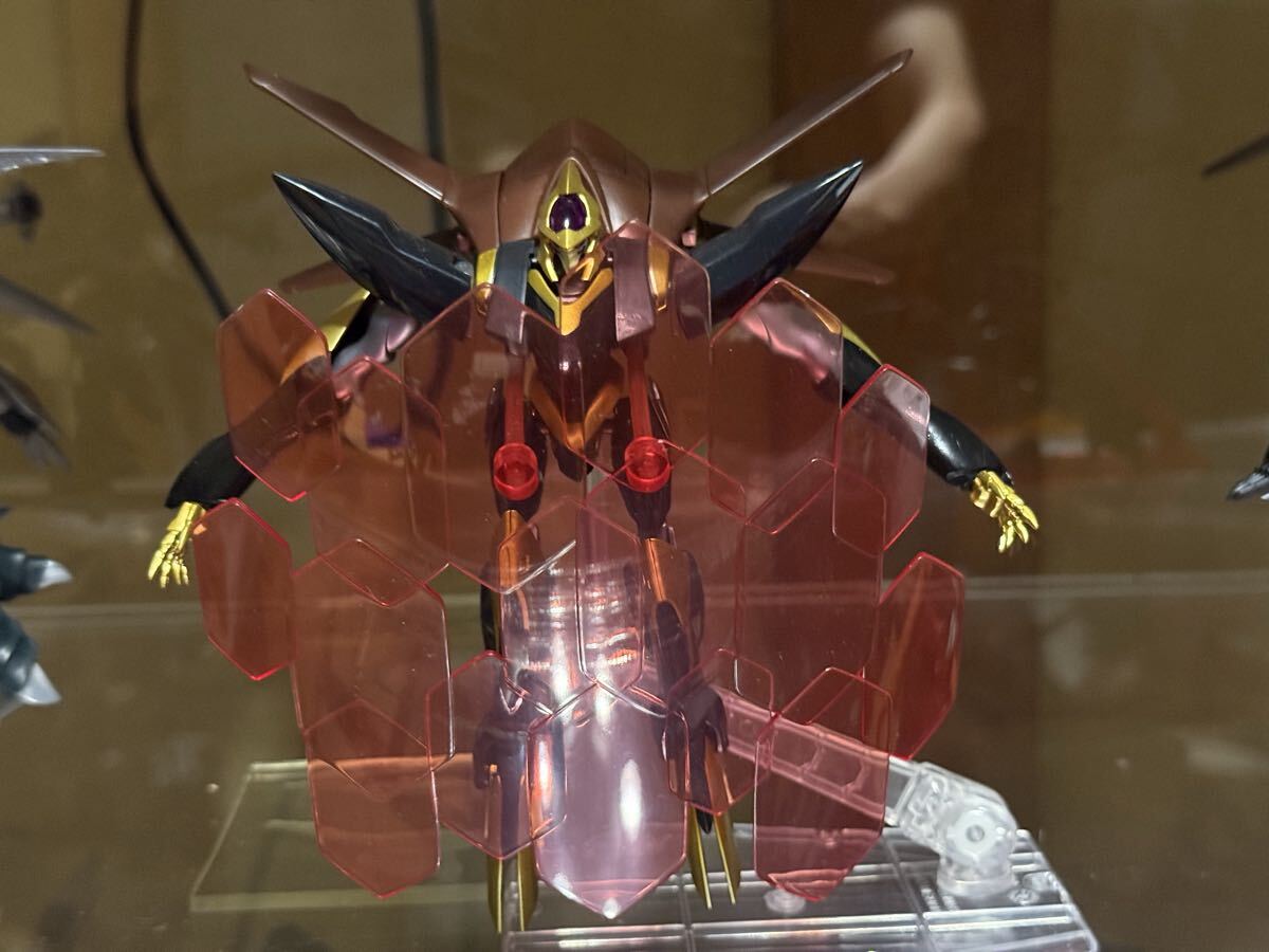 送料込 ￥1000?おまけ魂ステージ付き【中古】ROBOT魂(SIDE KMF) 蜃気樓 コードギアス 反逆のルルーシュ R2 完成品